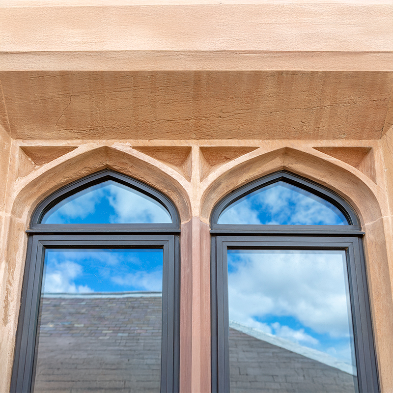 Shaped window clerestory