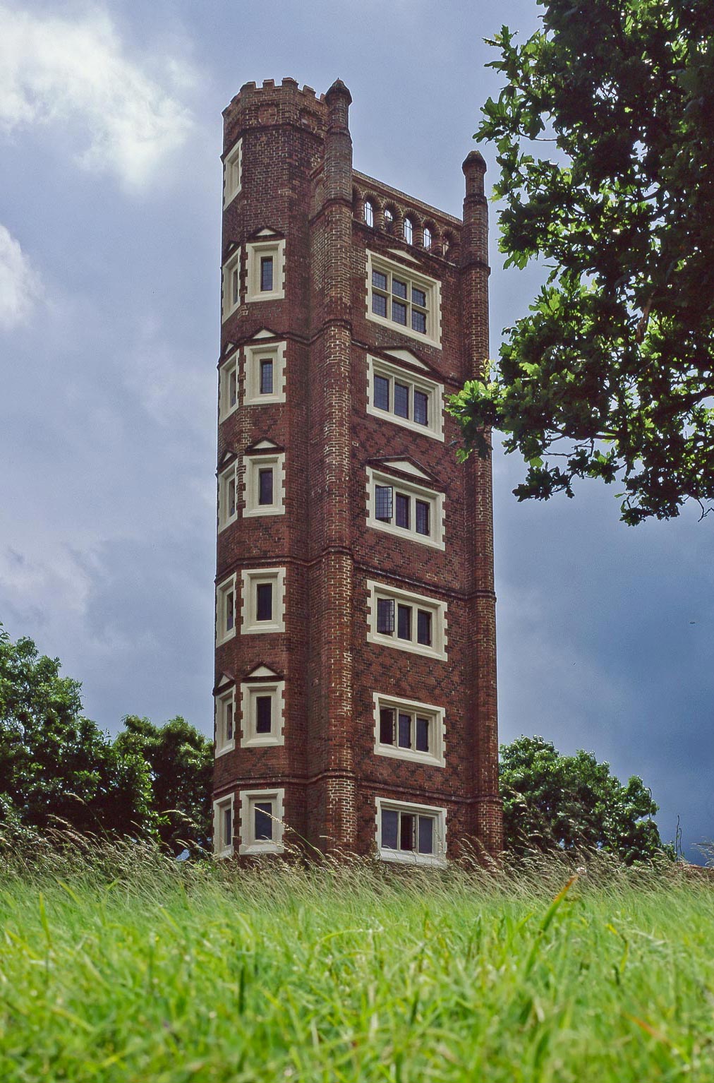 Example of historic project 'Freston Tower' with bronze windows